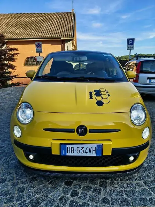 Usata Fiat 500 Sport 69 CV (50 kW) 2008 Giallo Utilitaria