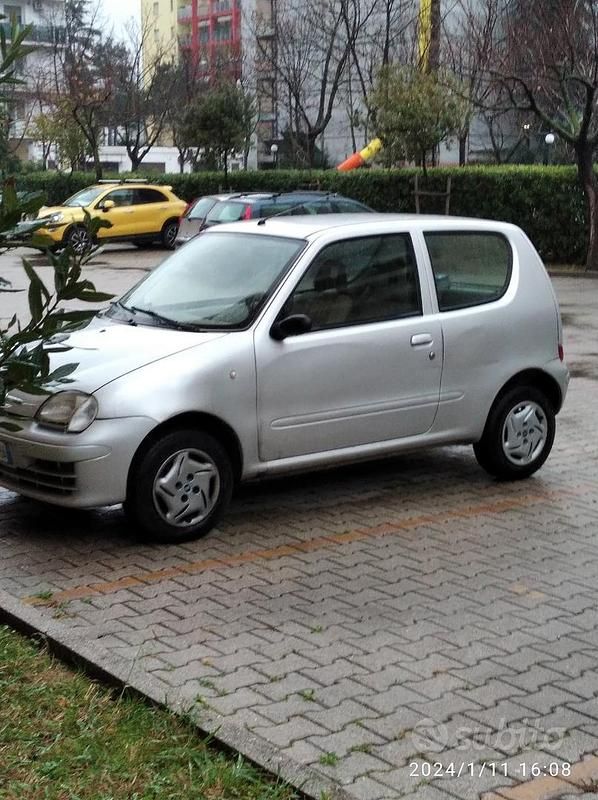 Usata Fiat Seicento Anniversary 54 CV (39 kW) 2008 Grigio Utilitaria