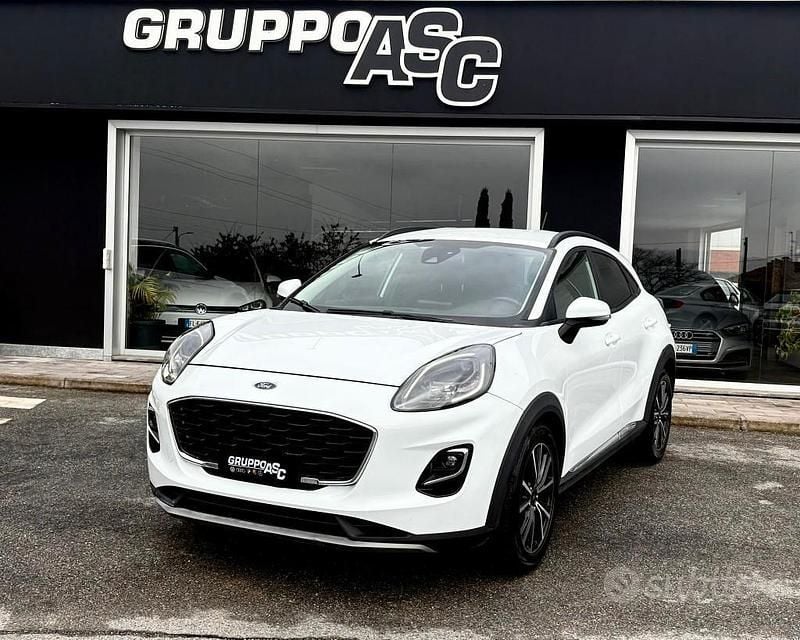 Usata Ford Puma Titanium 125 CV (91 kW) 2020 Bianco SUV