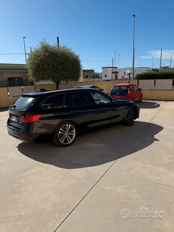 Usata BMW 320 184 CV (135 kW) 2013 Nero Berlina