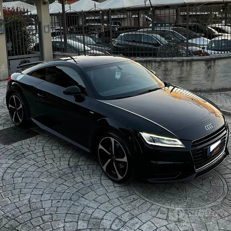 Usata Audi TT S-Line 180 CV (132 kW) 2017 Nero Coupé