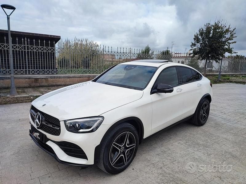 Usata Mercedes GLC400d Premium Plus 330 CV (242 kW) 2023 Bianco Coupé