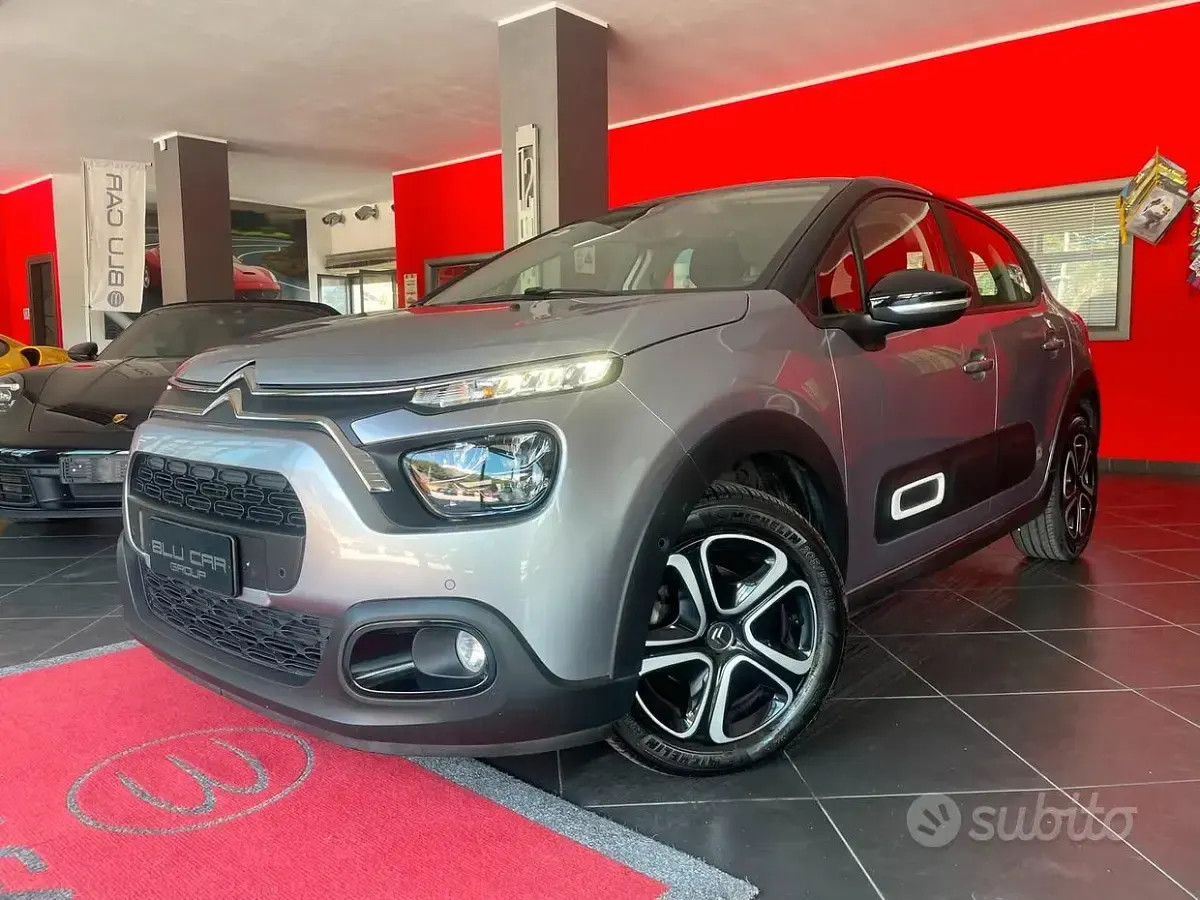 Usata Citroën C3 Shine 110 CV (80 kW) 2022 Grigio Utilitaria