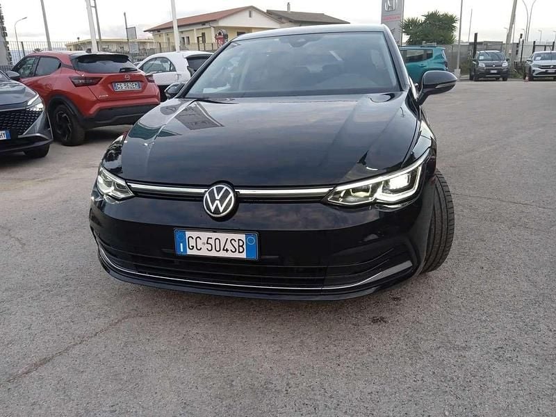 Usata VW Golf VIII Style 116 CV (85 kW) 2020 Nero Berlina