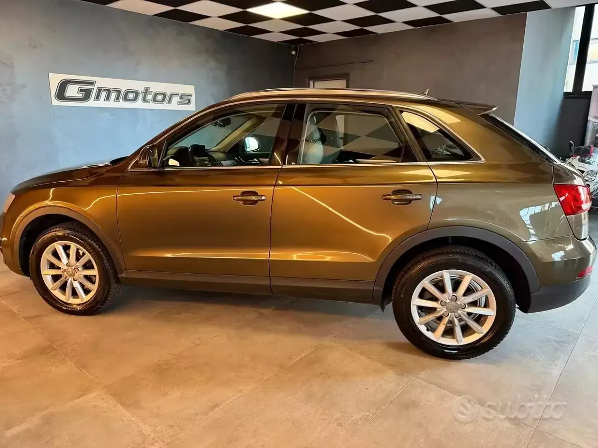 Usata Audi Q3 Advanced 177 CV (130 kW) 2013 Marrone SUV