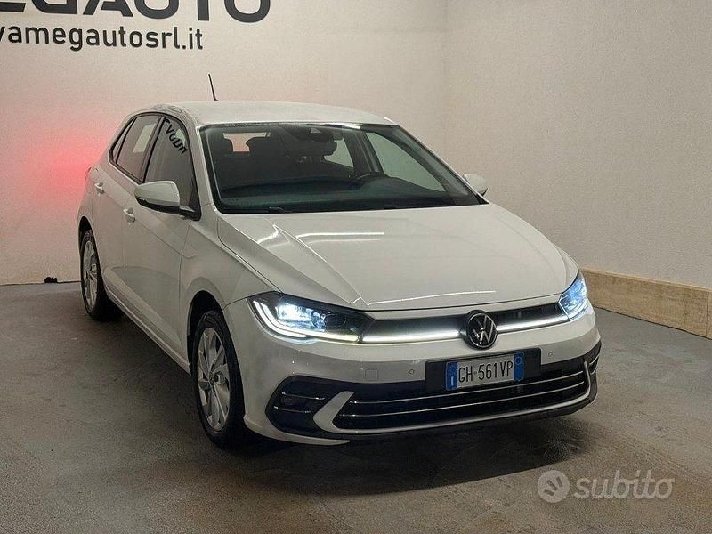 Usata VW Polo Style 110 CV (80 kW) 2022 Bianco Utilitaria