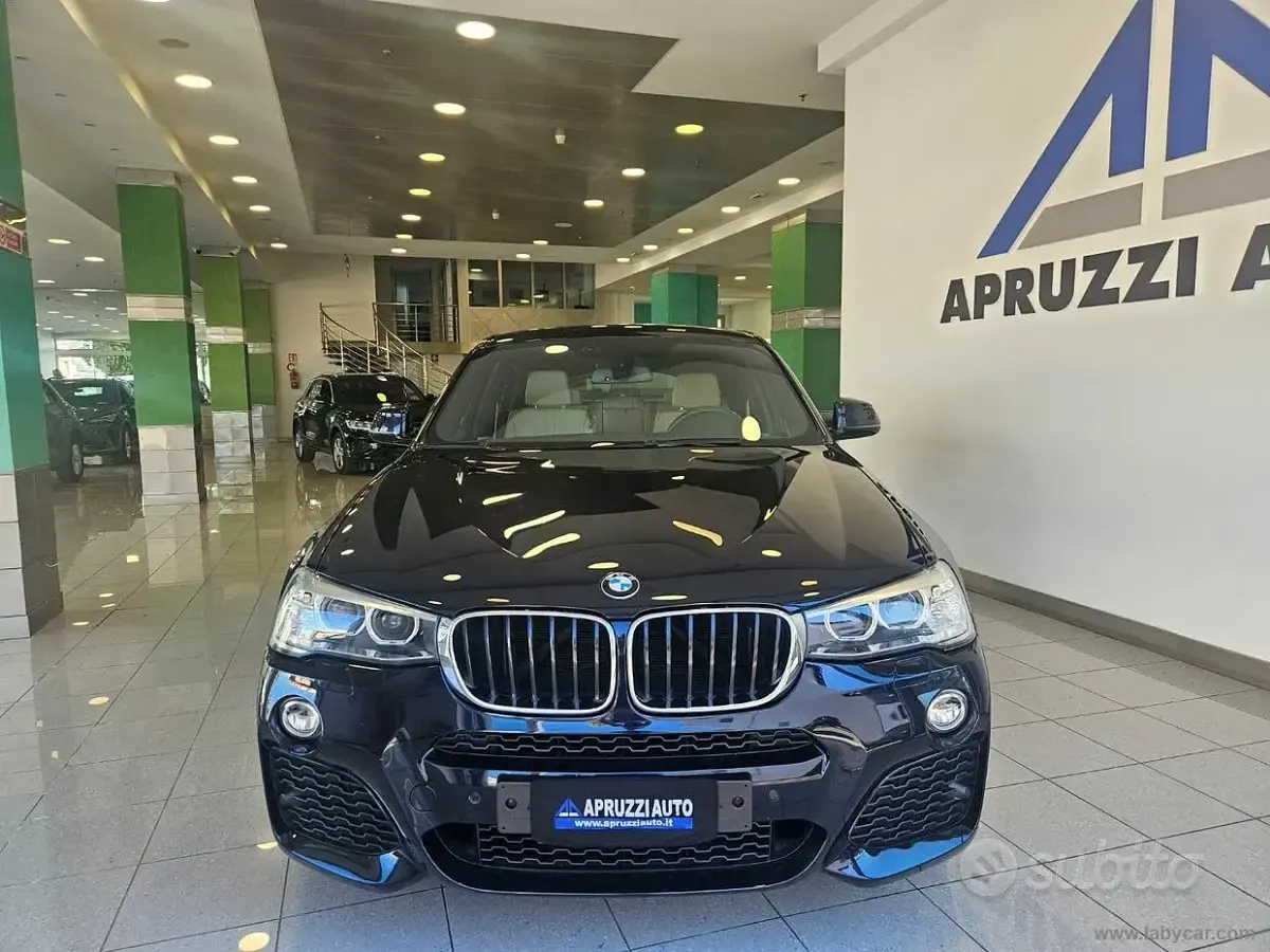 Usata BMW X4 M Sport 190 CV (139 kW) 2017 Nero SUV