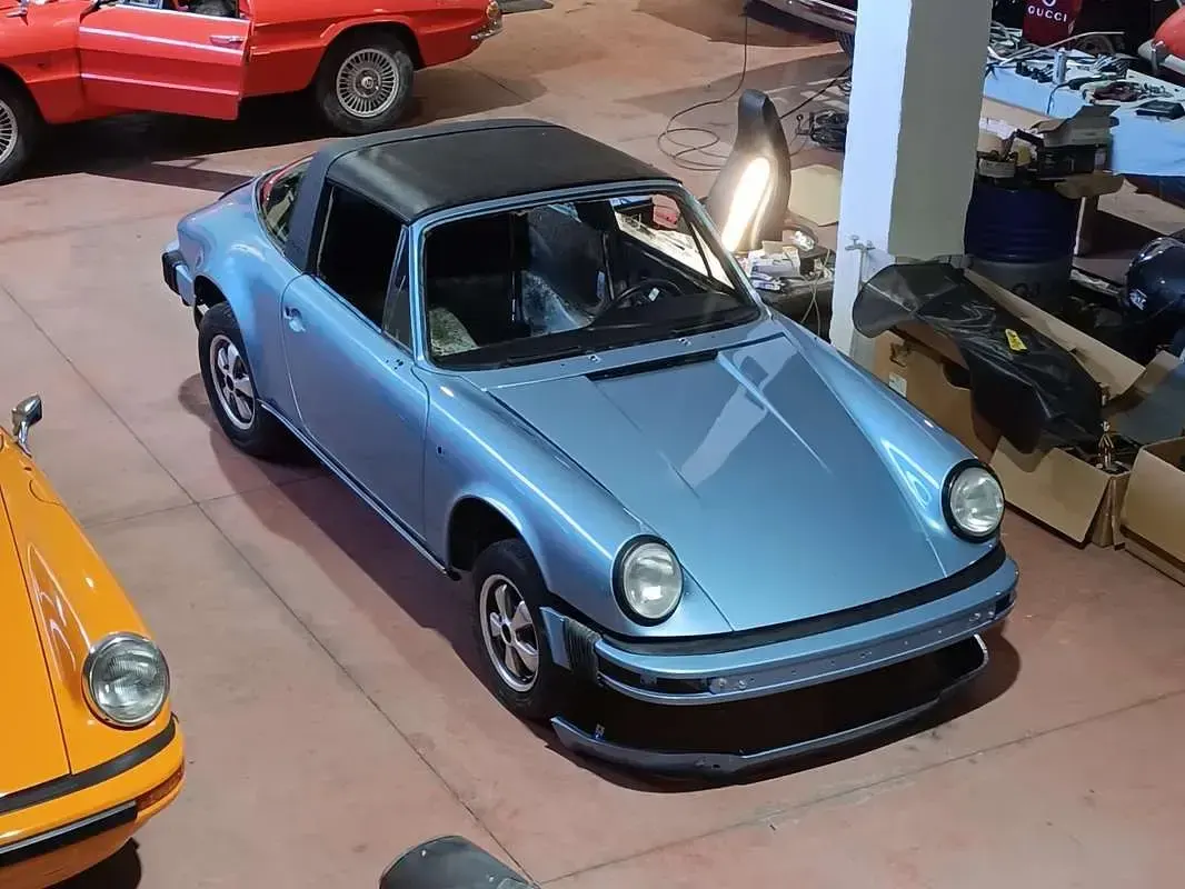 Usata Porsche 911 179 CV (131 kW) 1979 Blu/azzurro Cabrio