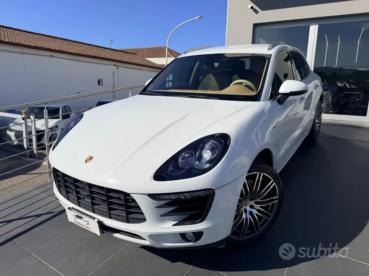 Usata Porsche Macan 250 CV (183 kW) 2014 Bianco SUV