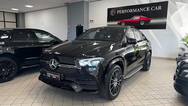 Usata Mercedes GLE400 Premium 330 CV (242 kW) 2020 Nero Coupé