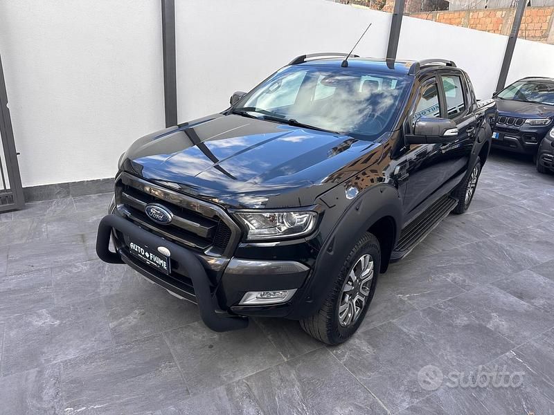 Usata Ford Ranger Wildtrack 160 CV (117 kW) 2018 Nero Pick-up