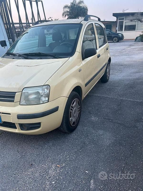 Usata Fiat Panda Dynamic 59 CV (43 kW) 2007 Giallo Utilitaria