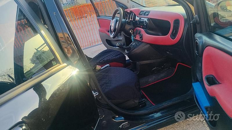 Usata Fiat Panda 2015 Nero Utilitaria
