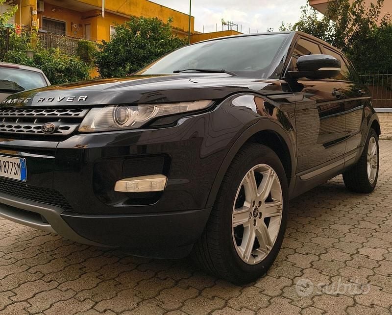 Usata Land Rover Range Rover evoque Pure 190 CV (139 kW) 2013 Nero SUV