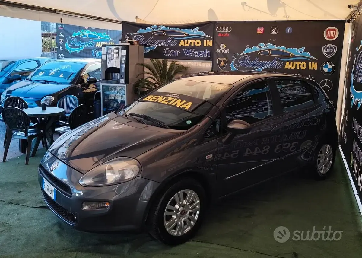 Usata Fiat Punto Evo Lounge 69 CV (50 kW) 2015 Grigio Utilitaria
