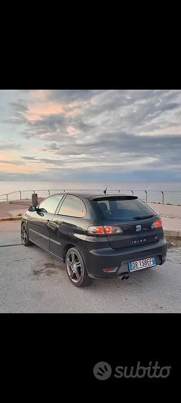 Usata Seat Ibiza FR 150 CV (110 kW) 2008 Nero Berlina