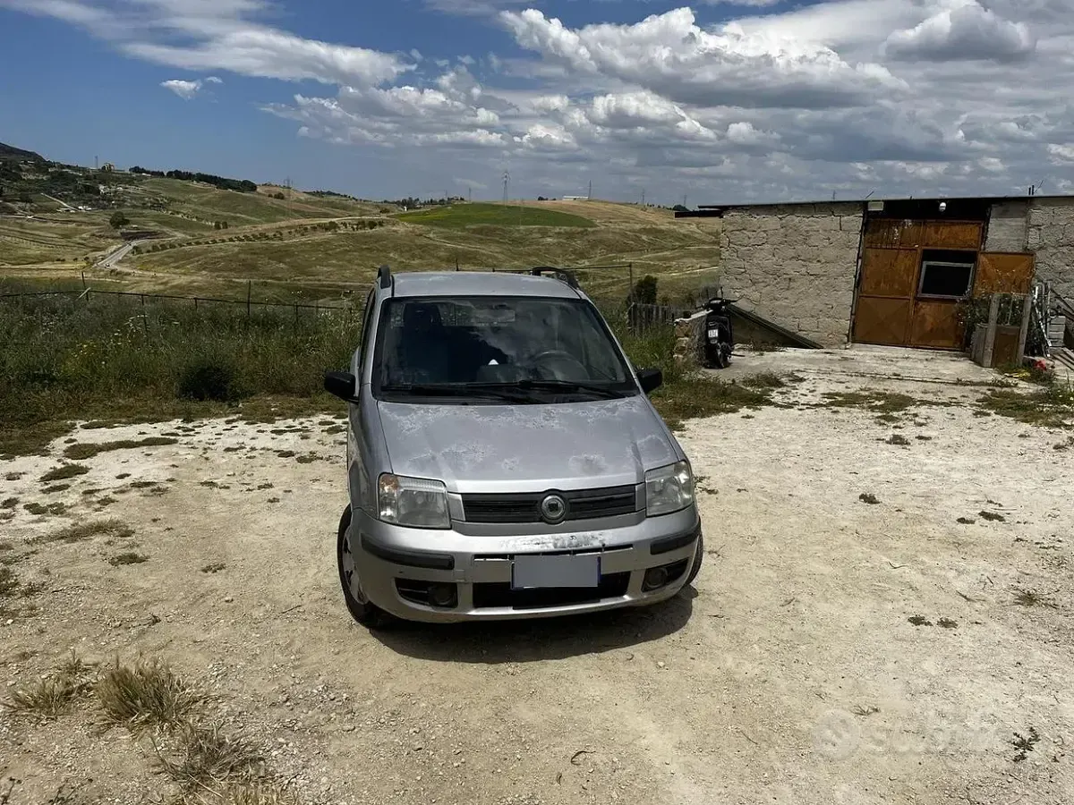 Usata Fiat Panda 60 CV (44 kW) 2007 Grigio Utilitaria