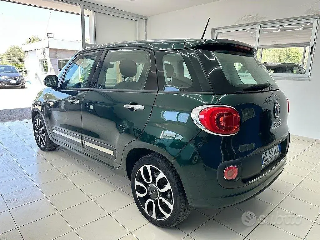Usata Fiat 500L Lounge 84 CV (61 kW) 2013 Verde Monovolume
