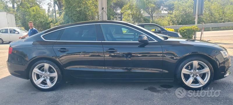 Usata Audi A5 177 CV (130 kW) 2013 Nero Berlina
