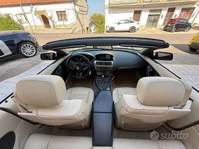 Usata BMW 645 Cabriolet 2005 Blu Cabrio