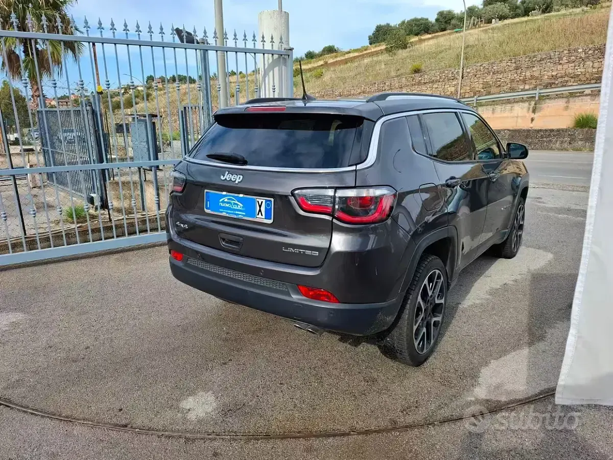 Usata Jeep Compass Limited 140 CV (102 kW) 2018 Grigio SUV