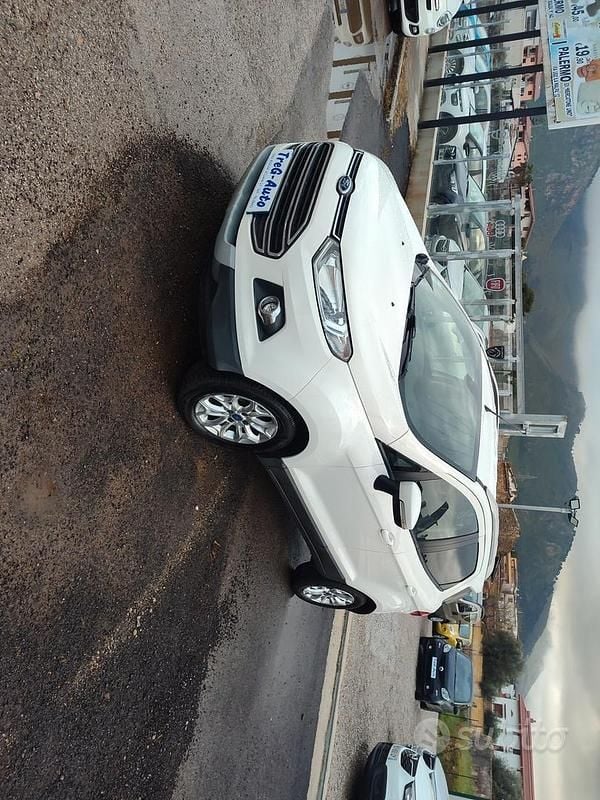 Usata Ford Ecosport Titanium S 125 CV (91 kW) 2017 Bianco SUV