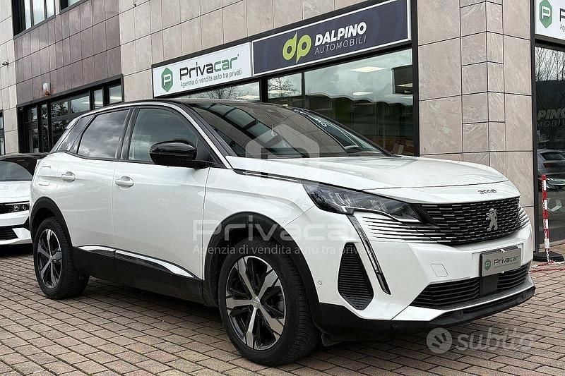 Usata Peugeot 3008 Allure 131 CV (96 kW) 2022 Bianco SUV