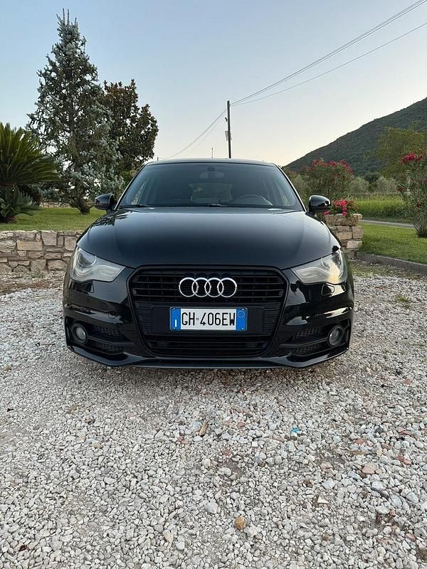 Usata Audi A1 S-Line 90 CV (66 kW) 2014 Nero Utilitaria