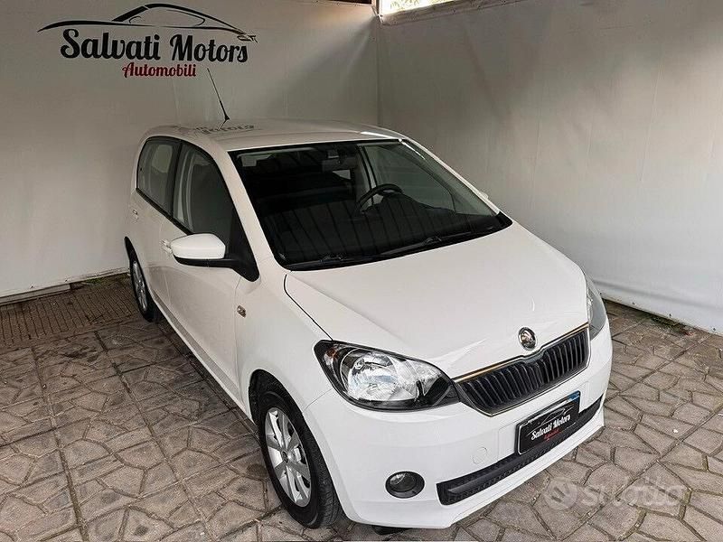 Usata Skoda Citigo Elegance 60 CV (44 kW) 2013 Bianco Utilitaria