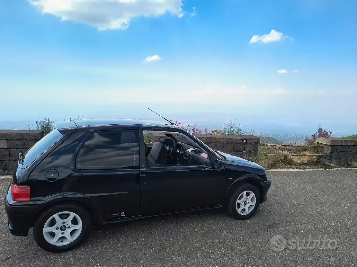 Usata Peugeot 106 Sport 75 CV (55 kW) 1999 Blu Utilitaria