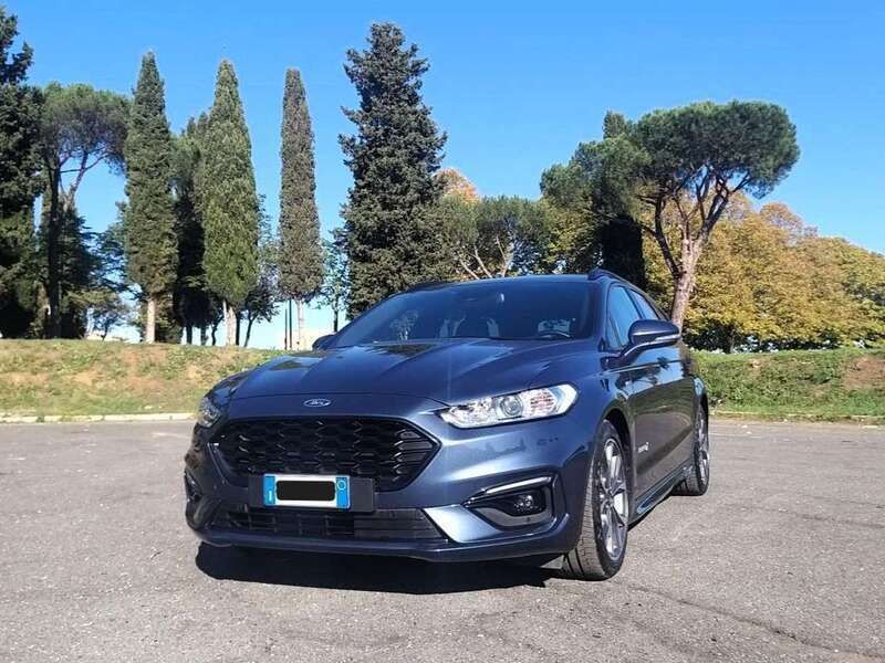 Blu/azzurro Usata 2020 Ford Mondeo Business Edition Station wagon | 21.000 € (Cara) - Immagine 1/4