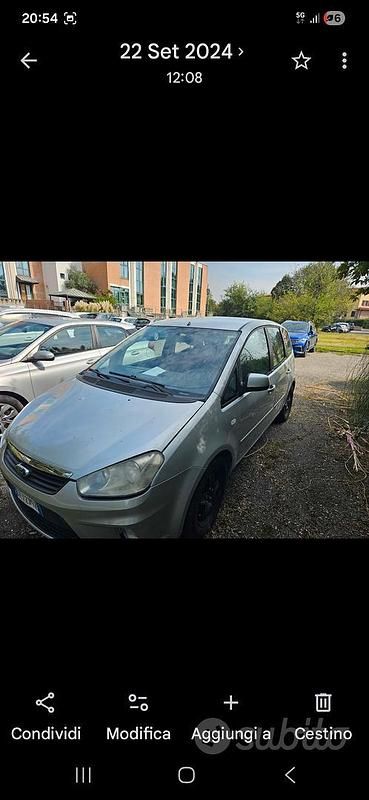 Usata Ford C-MAX 109 CV (80 kW) 2010 Grigio Monovolume