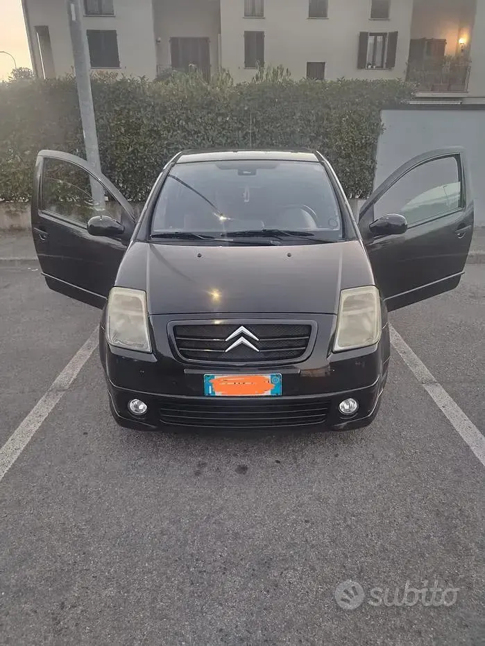 Usata Citroën C2 68 CV (50 kW) 2005 Nero Utilitaria