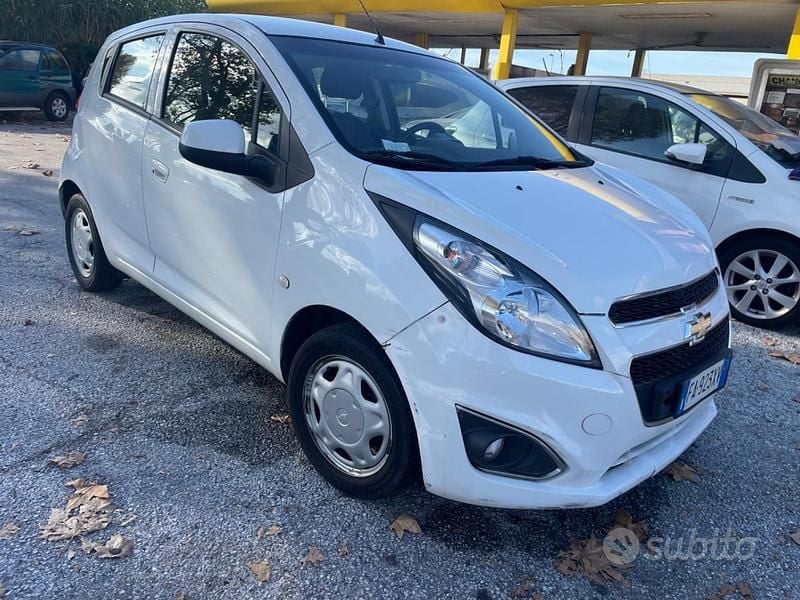Bianco Usata 2015 Chevrolet Spark LS Due volumi | 4300 € (Super prezzo) - Immagine 1/4