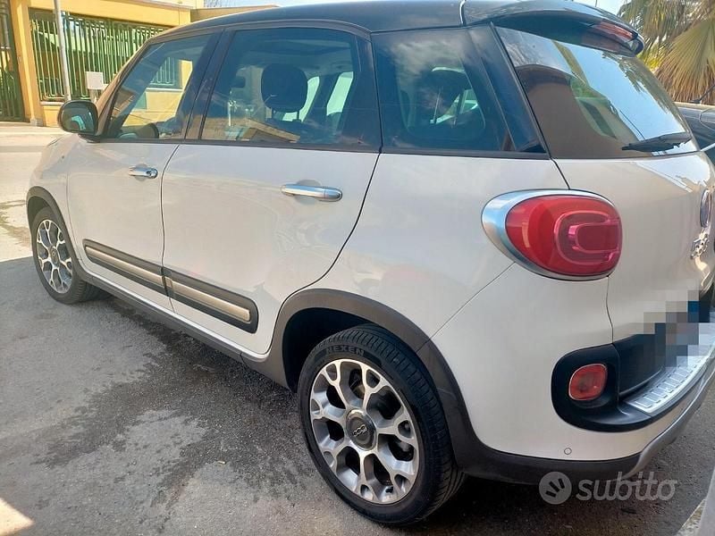Usata Fiat 500L Trekking 120 CV (88 kW) 2015 Bianco Monovolume