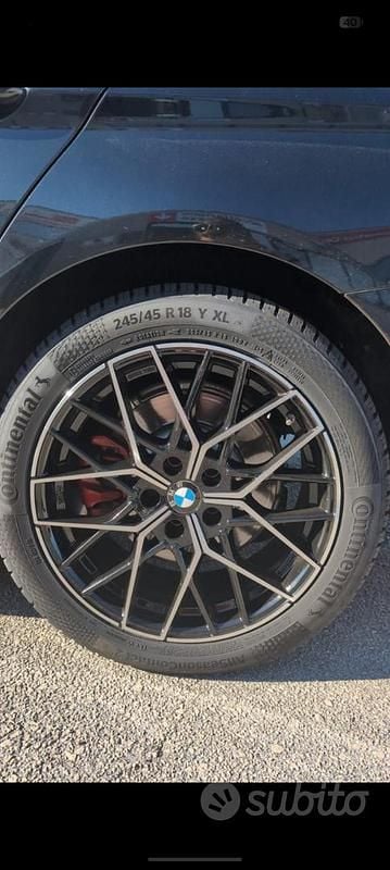 Usata BMW 518 2019 Nero Berlina
