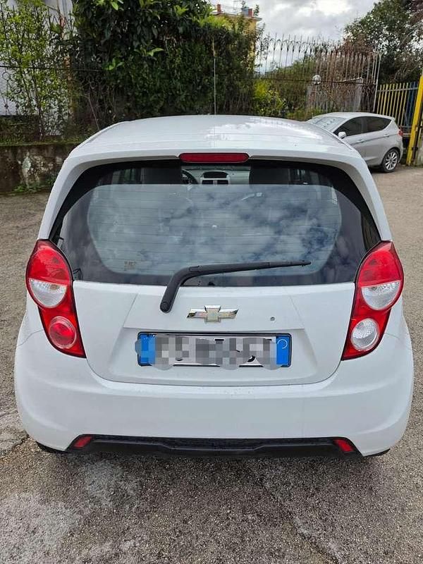Usata Chevrolet Spark LT 68 CV (50 kW) 2013 Bianco Utilitaria