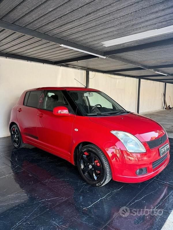 Usata Suzuki Swift Sport 92 CV (67 kW) 2008 Rosso Utilitaria