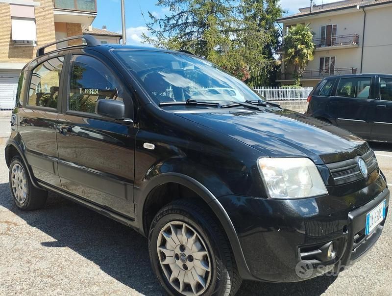 Usata Fiat Panda 50 CV (36 kW) 2006 Nero Utilitaria