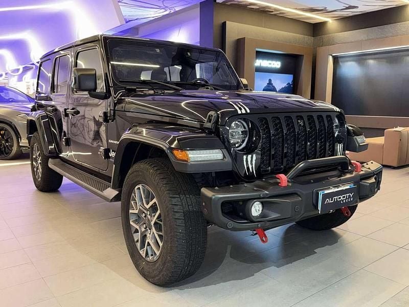 Nero Usata 2022 Jeep Wrangler Unlimited Sahara SUV | 45.000 € (Super prezzo) - Immagine 1/4
