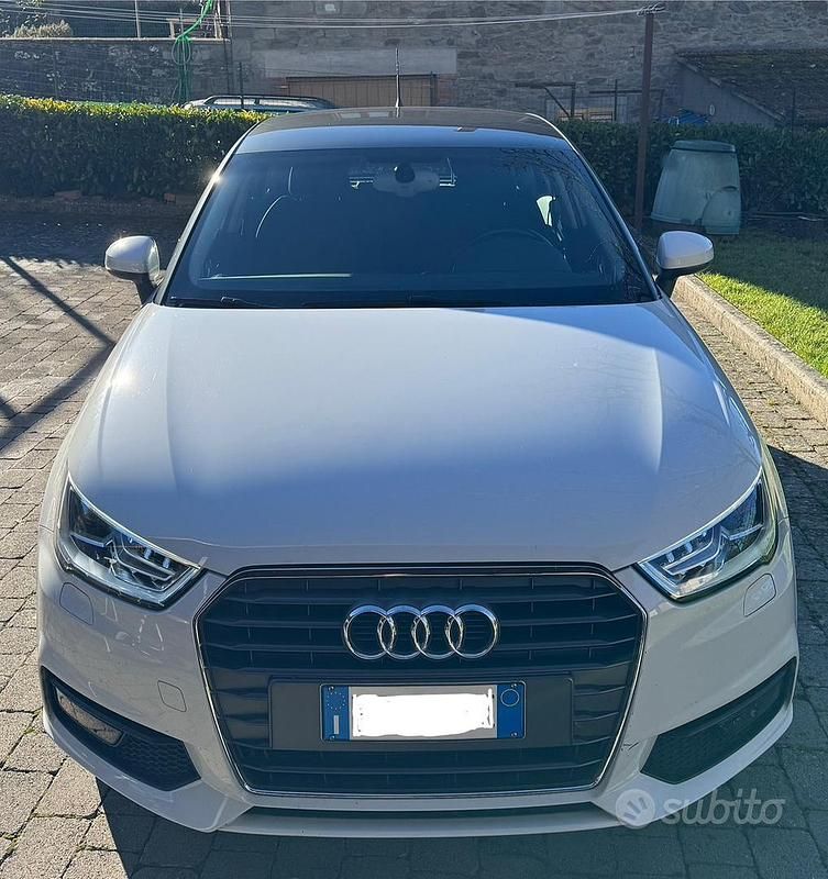 Usata Audi A1 Sportback 90 CV (66 kW) 2015 Bianco Utilitaria