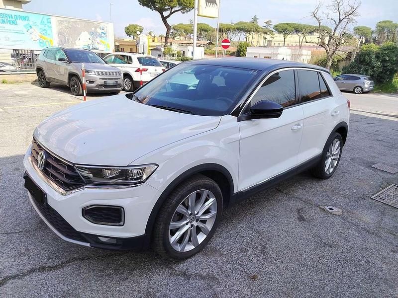 Usata VW T-Roc Advance 150 CV (110 kW) 2019 Bianco SUV