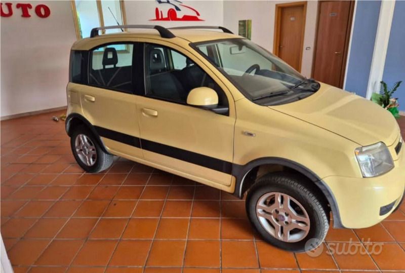 Usata Fiat Panda 70 CV (51 kW) 2011 Giallo Utilitaria
