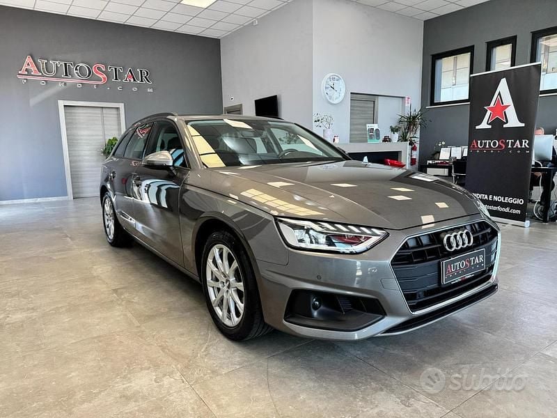 Usata Audi A4 Advanced Plus 136 CV (100 kW) 2020 Grigio Station wagon