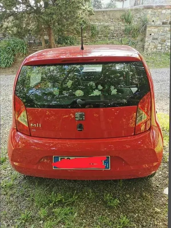 Usata Seat Mii Style 60 CV (44 kW) 2016 Rosso Utilitaria