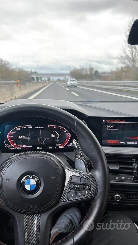 Usata BMW 128 265 CV (194 kW) 2022 Nero Berlina
