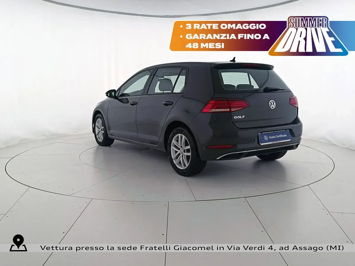 Usata VW Golf VII Business 110 CV (80 kW) 2018 Gray Berlina