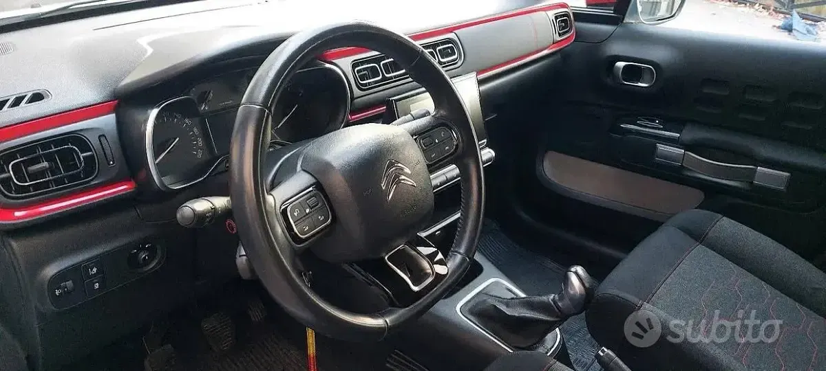 Usata Citroën C3 PureTech 82 CV (60 kW) 2017 Bianco Berlina