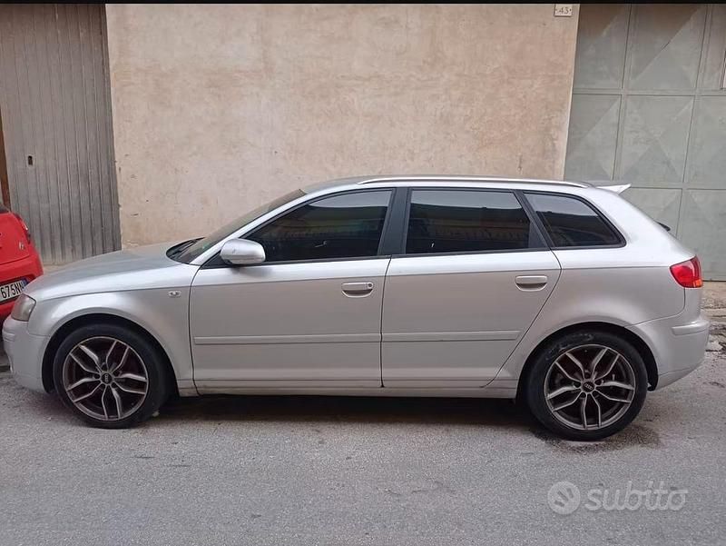 Usata Audi A3 140 CV (102 kW) 2006 Grigio Utilitaria