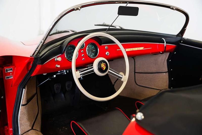 Usata Porsche 356 54 CV (39 kW) 1955 Rosso Cabrio